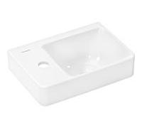 Lave-Mains Hansgrohe Xelu Q plan à gauche, 1 trou 360x80x250mm Blanc 60315450