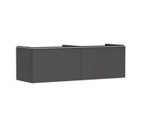 hansgrohe Xelu Q meuble sous-vasque 54071700 1560x485x550mm, 2 tiroirs, gris diamant mat, blanc mat