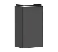 hansgrohe Xelu Q meuble sous-vasque 54012700 340x605x245mm, pour lave-mains , gauche, gris diamant mat, blanc mat