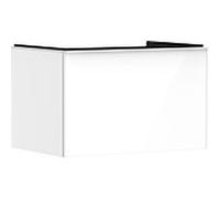 hansgrohe Xelu Q meuble sous-vasque 54054700 780x485x550mm, avec tiroir, blanc brillant, blanc mat