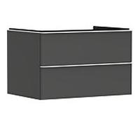 hansgrohe Xelu Q meuble sous-vasque 54075700 780x485x550mm, 2 tiroirs, gris diamant mat, blanc mat