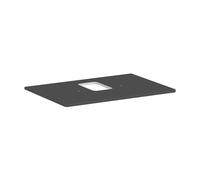Hansgrohe Console Xelu Q 54120910 78x55 cm, découpe centrale, trou robinet Gris diamant mat