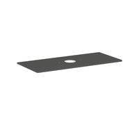 Hansgrohe Console Xelu Q 1180x550, découpe centrale, pour vasque à poser sans trou, Gris diamant mat