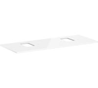 Hansgrohe Xelu Q plan de travail suspendu 136x55 cm blanc 54125050