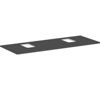 Hansgrohe Xelu Q plan de travail suspendu 136x55 cm gris 54125910