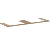 Hansgrohe Xelu Q plan de travail suspendu 156x55 cm Chêne 54112230