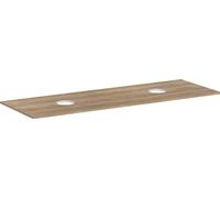 Hansgrohe Xelu Q plan de travail suspendu 156x55 cm Chêne 54119230