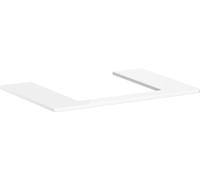 Hansgrohe Xelu Q plan de travail suspendu 78x55 cm blanc 54094050