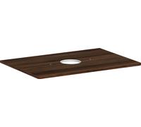 Hansgrohe Xelu Q plan de travail suspendu 78x55 cm noyer 54113630