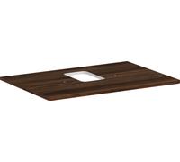 Hansgrohe Xelu Q plan de travail suspendu 78x55 cm noyer 54120630