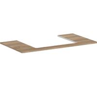 Hansgrohe Xelu Q plan de travail suspendu 98x55 cm Chêne 54110230