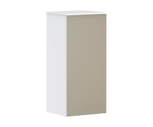 Hansgrohe Xevolos demi-colonne 89x40x36cm charnière R blanc mat-chêne foncé 54215390