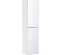 hansgrohe Xevolos E Armoire haute, charnière de porte à gauche, 400x360x1760mm, 54218320, Couleur: corps blanc mat, façade blanc métallisé