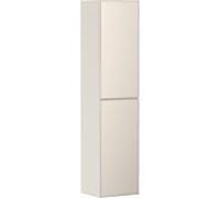 hansgrohe Xevolos E Armoire haute, charnière de porte à gauche, 400x360x1760mm, 54219790, Couleur: Corps beige sable mat, façade beige sable métallisé