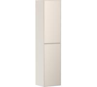 hansgrohe Xevolos E Armoire haute, charnière de porte à droite, 400x360x1760mm, 54222790, Couleur: Corps beige sable mat, façade beige sable métallisé