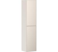 hansgrohe Xevolos E Armoire haute, charnière de porte à gauche, 400x360x1760mm, 54219790, Couleur: Corps beige sable mat, façade beige sable métallisé