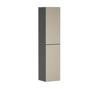 Hansgrohe Armoire Xevolos E - charnière gauche - 400x360x1760mm - gris ardoise/bronze structuré