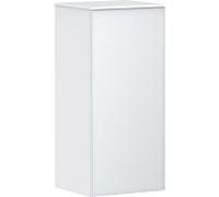 hansgrohe Xevolos E armoire mi-haute 54212320 400x360x890mm, gauche, blanc mat, blanc métallique