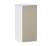 hansgrohe Xevolos E Armoire mi-haute, charnière de porte à gauche, 400x360x890mm, 54212390, Couleur: corps blanc mat, façade bronze structuré
