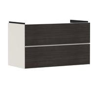 hansgrohe Xevolos E meuble sous-vasque 54182730 980x555x475mm, 2 tiroirs, beige sable mat, chêne foncé