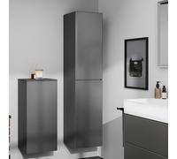 Hansgrohe Armoire haute Xevolos E 400×360×1760mm charnière droite Gris ardoise mat/métallisé