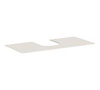 Plan de Toilette Hansgrohe Xevolos E 1 Trou au centre 1180x550mm Beige Sable Mat