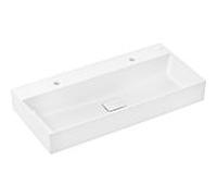 hansgrohe Xevolos E lavabo 61110450 1000x480mm, 2 trous de robinetterie, sans trop-plein, SmartClean, blanc