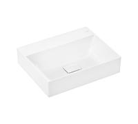 hansgrohe Xevolos E lavabo, sans trop-plein, 600x480mm, SmartClean, non poli, avec garniture de vidage, 6109, ExÃ©cution: sans trou de robinet - 61093450