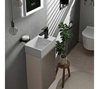 Hansgrohe Lavabo Xevolos E 36x25 cm rectangulaire blanc sans trop-plein SmartClean 61086450