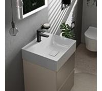hansgrohe Xevolos E Lave-mains, sans trop-plein, 500x480mm, SmartClean, non poncé, avec vidage, 61088450, Exécution: 1 trou de robinet