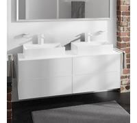 hansgrohe Xevolos E Meuble bas pour plan de toilette, 4 tiroirs, 54199320,