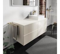 hansgrohe Xevolos E Meuble bas pour plan de toilette, 4 tiroirs, 54240790,