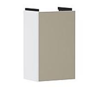 hansgrohe Xevolos E meuble sous-vasque 54166390 340x555x245mm, gauche, blanc mat, structure bronze