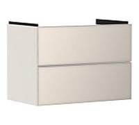 hansgrohe Xevolos E meuble sous-vasque 54179790 780x555x475mm, 2 tiroirs, beige sable mat, beige sable métallisé