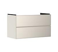 hansgrohe Xevolos E meuble sous-vasque 54182790 980x555x475mm, 2 tiroirs, beige sable mat, beige sable métallisé