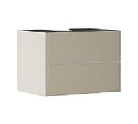 hansgrohe Xevolos E meuble sous-vasque 54188390 780x555x550mm, 2 tiroirs, beige sable mat, structure bronze