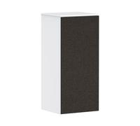 hansgrohe Xevolos E Armoire mi-haute, charnière de porte à gauche, 400x360x890mm, 54212660, Couleur: Corps blanc mat, façade textile gris foncé