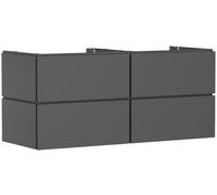 Hansgrohe Xilesa E armoire 137.5x55x62 cm sous-lavabo suspendu gris 54306760
