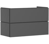 Hansgrohe Xilesa E armoire 98x47x62 cm sous-lavabo suspendu gris 54297760