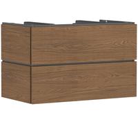 Hansgrohe Xilesa E armoire 98x55x62 cm sous-lavabo suspendu chêne 54302550