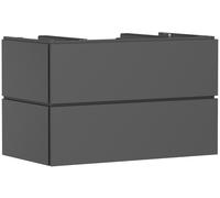 Hansgrohe Xilesa E armoire 98x55x62 cm sous-lavabo suspendu gris 54301760