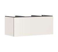 hansgrohe Xilesa E meuble sous-lavabo, 1 tiroir, pour console découpe au centre, 1180x550x500mm, 54267780, Couleur: Beige sable mat