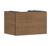 hansgrohe Xilesa E meuble sous-lavabo, 1 tiroir, pour console découpe au centre, 780x550x500mm, 54265550, Couleur: Chêne Cachemire