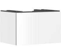 hansgrohe Xilesa E meuble sous-lavabo, 1 tiroir, pour console découpe au centre, 780x550x500mm, 54265700, Couleur: Blanc mat