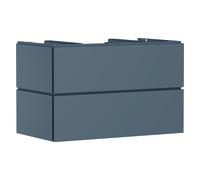 hansgrohe Xilesa E meuble sous-lavabo, 2 tiroirs, pour console découpe au centre, 980x550x620mm, 54301760, Couleur: Gris ardoise mat