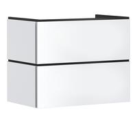 Hansgrohe Xilesa E Meuble sous-lavabo - 78×47 cm - 2 tiroirs - blanc mat 54260700