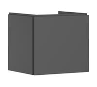 hansgrohe Xilesa E meuble sous-lavabo pour lavabos, 1 tiroir, 530x470x500mm, 54251760, Couleur: Gris ardoise mat