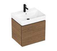 Meuble Pour Lavabo Encastrable Hansgrohe Xilesa E 580/470, 1 tiroir Chêne Cachemire 54253550