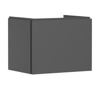 hansgrohe Xilesa E meuble sous-lavabo pour lavabos, 1 tiroir, 630x470x500mm, 54255760, Couleur: Gris ardoise mat