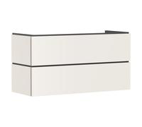 Meuble Pour Lavabo Encastrable Hansgrohe Xilesa E 1180/470, 2 tiroirs Beige sable mat 54264780